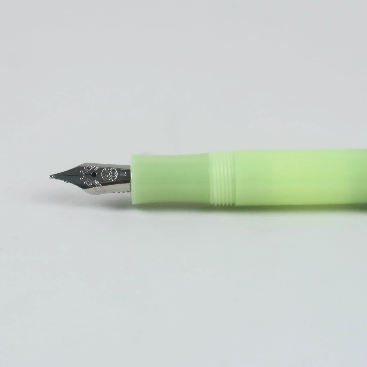 Kaweco Frosted Sport Fountain Pen - Fine Lime 2 Kaweco Frosted Sport Fountain Pen - Fine Lime