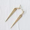 Zoe and Morgan Coralia Gold Earring