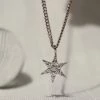 Zoe and Morgan Mini Anahata Diamond Necklace