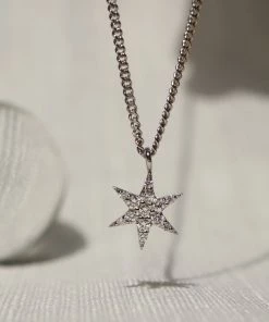 Zoe and Morgan Mini Anahata Diamond Necklace