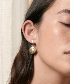 Zoe and Morgan Ariel Gold Earring