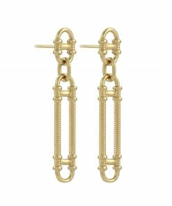 Zoe and Morgan Prana Earrings Gold