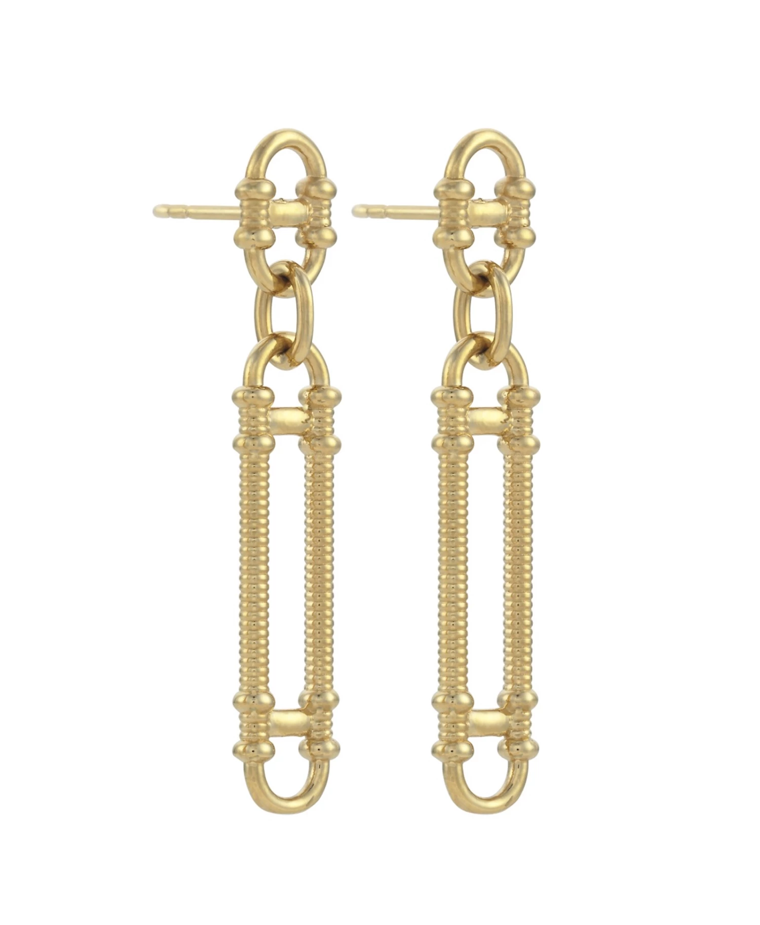 Zoe and Morgan Prana Earrings Gold 2 Zoe and Morgan Prana Earrings Gold